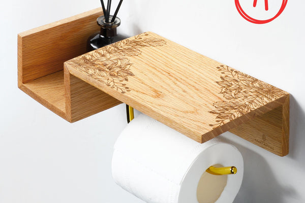 Les porte-papier toilette vintage : un style rétro pour votre salle de bain