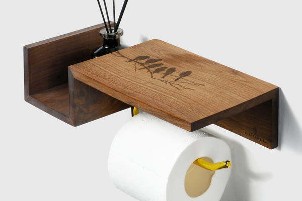 Comment remplacer votre porte-papier toilette en cas de besoin