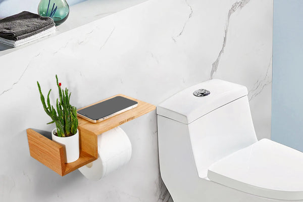 Les portes papier toilette en bois : EXCELLENT CHOIX