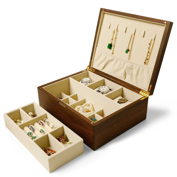 Boite à bijoux Alpha - Avec gravure